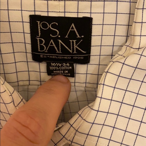 Jos A Bank button down dress shirt. - Picture 2 of 2